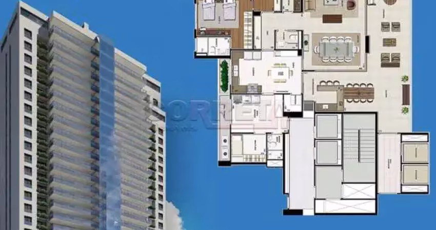 Apartamento no Residencial Diamante Mandarim em Araçatuba/SP
