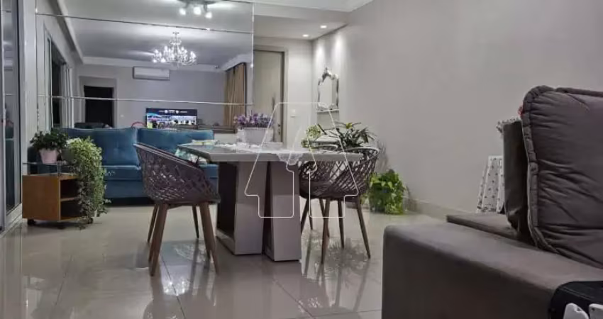 Apartamento no condomínio residencial albatroz em araçatuba/sp