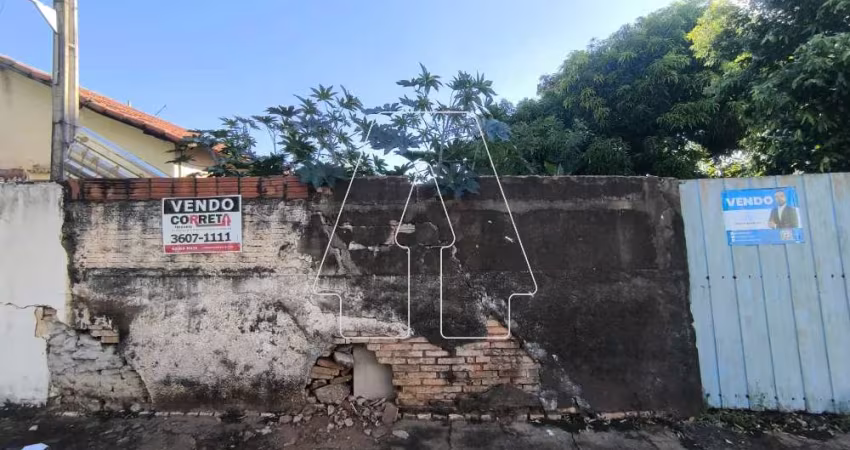 Terreno com testada de 13m de frente, murado, próximo a emissora TVI