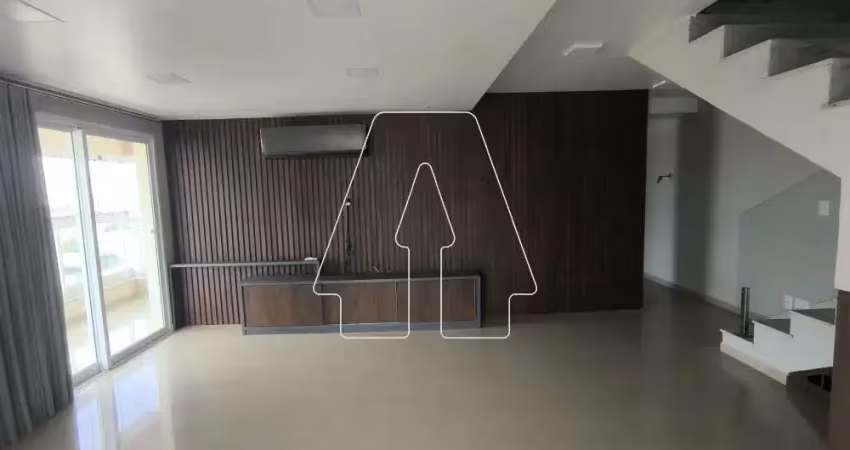 Apartamento cobertura Condomínio Residencial Duetto Boulevard em Araçatuba/SP