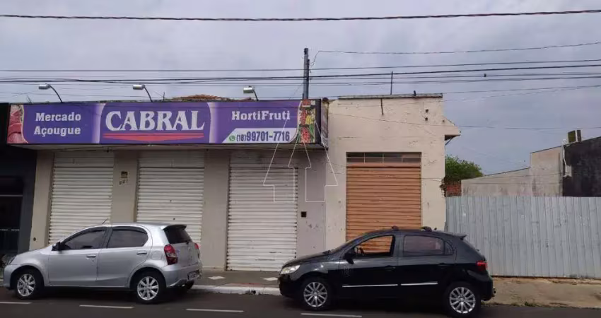 Casa comercial para alugar no Paraíso, Araçatuba 