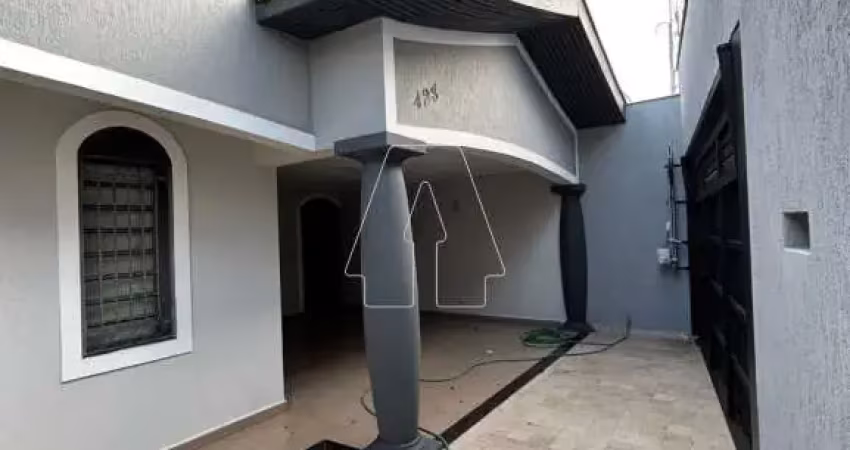 Casa com 3 quartos para alugar no Jardim América, Araçatuba 