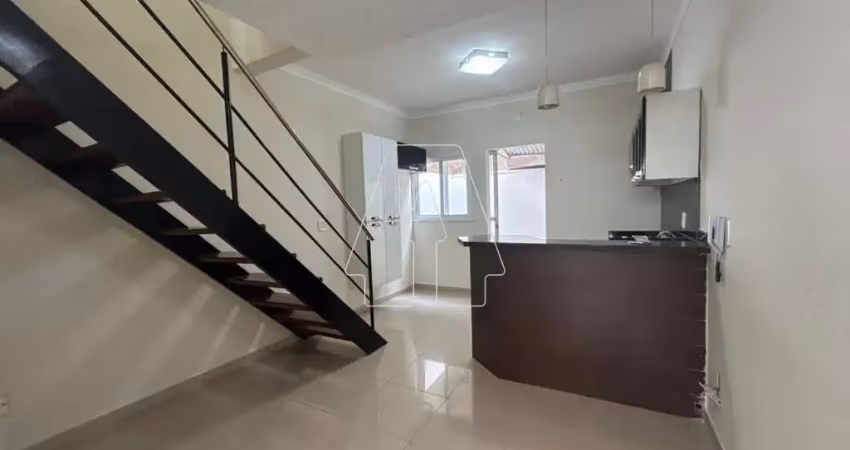 Casa em condomínio fechado com 2 quartos para alugar no Jardim Nova Yorque, Araçatuba 