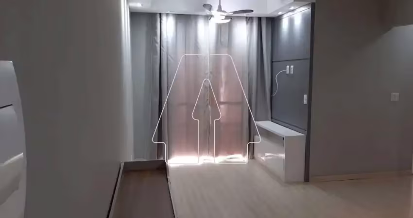 Apartamento no condomínio garden ville em araçatuba/sp