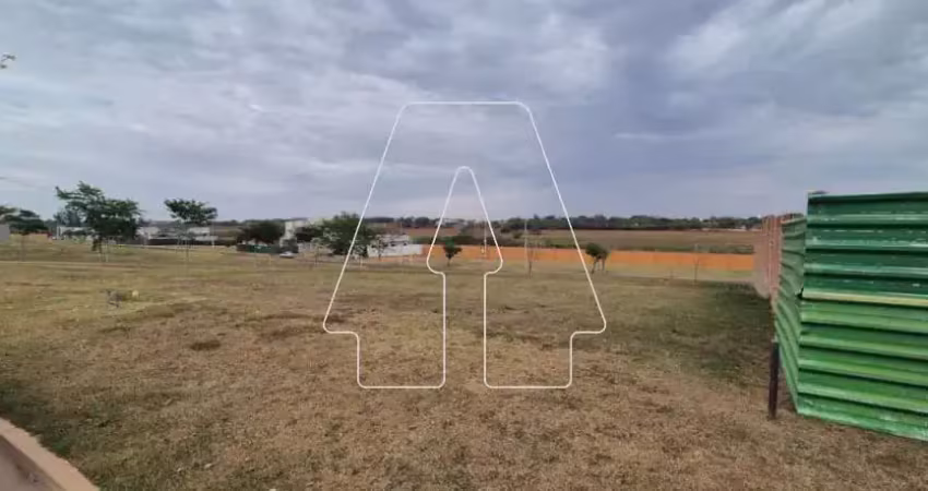 Terreno no condomínio residencial alphaville ii em araçatuba/sp