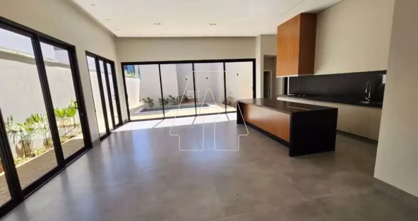 Casa no condomínio residencial villa toscana em araçatuba/sp