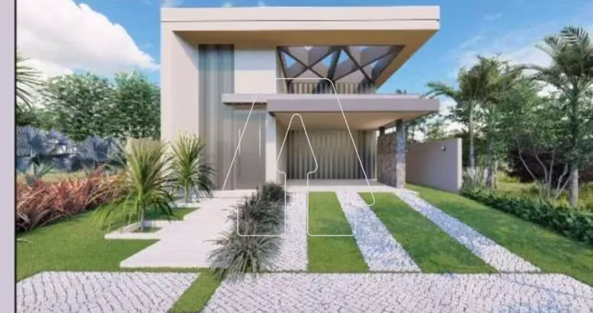 Casa em condomínio fechado com 3 quartos à venda no Alphaville Araçatuba 2, Araçatuba 
