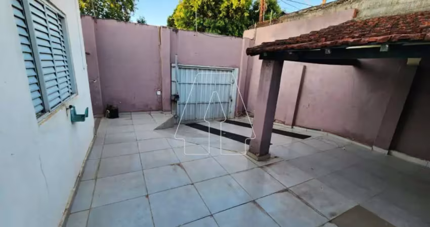 Casa com 3 quartos para alugar no Santana, Araçatuba 