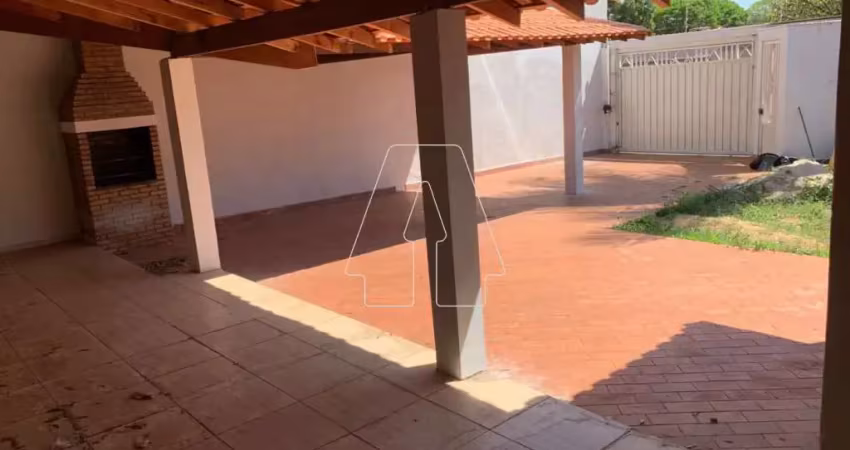 Casa com 2 quartos para alugar no Icaray, Araçatuba 