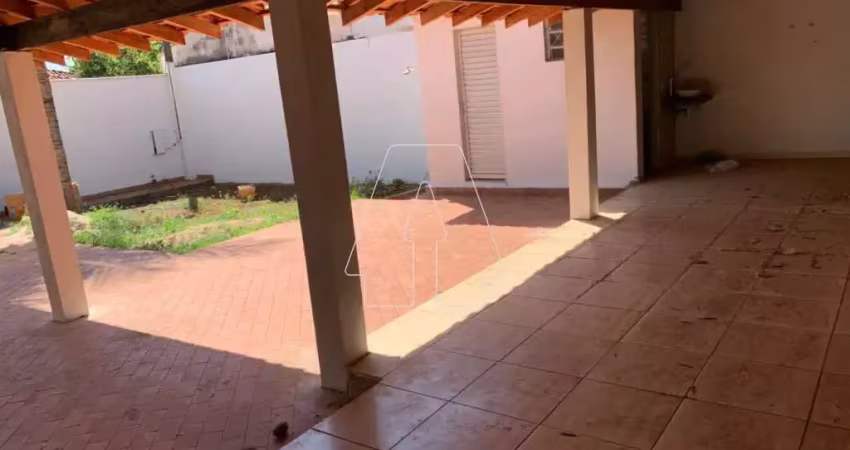 Casa com 2 quartos para alugar no Icaray, Araçatuba 