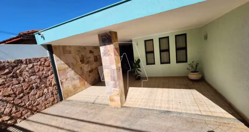 Casa para locação no bairro amizade em araçatuba-sp