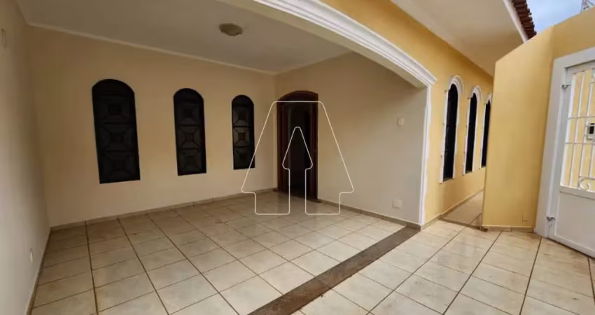 Casa com 3 quartos para alugar no Jardim Sumaré, Araçatuba 