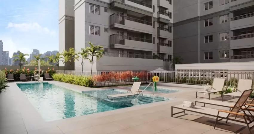 Apeas 350 mts do metrô linha verde, 2 dorm c varanda e suíte.