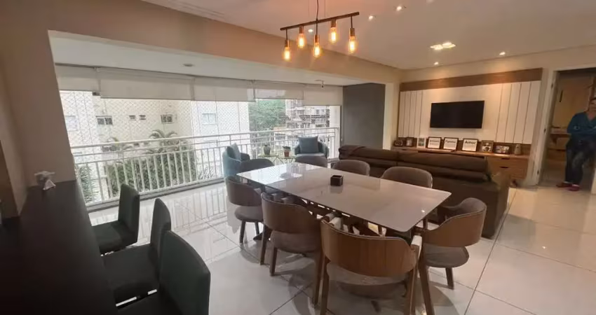 Lindo apartamento de 126m2, com varanda gourmet na mooca