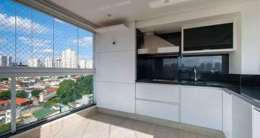 Lindo apartamento de 114m2 com varanda gourmet e 3 dormitórios em santa teresinha