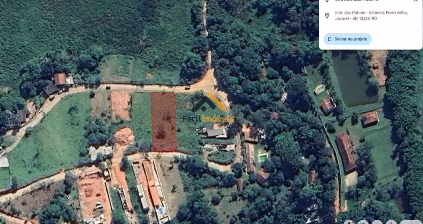 Terreno para venda em jacareí, estância porto velho