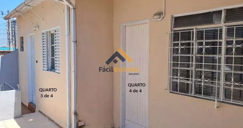 Casa para venda em jacareí, centro, 4 dormitórios, 2 banheiros, 1 vaga
