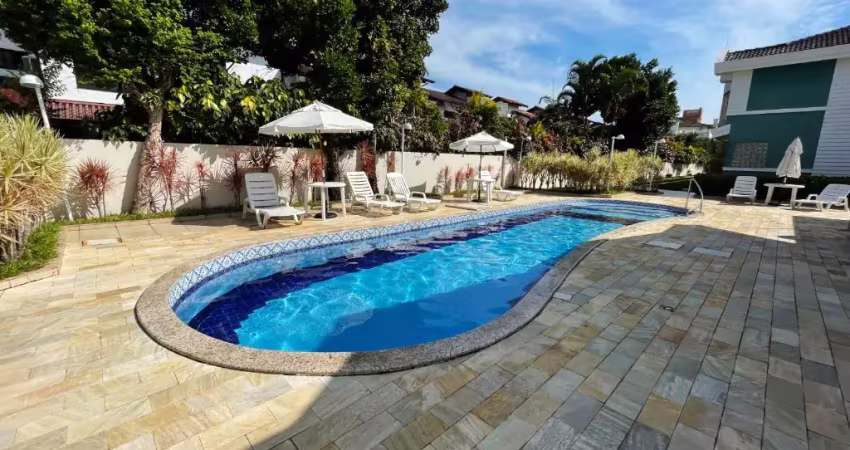 Casa com 2 suites em condominio fechado completamente mobiliada