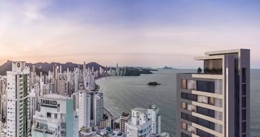 Em construção | excelente apartamento 4 suítes, 3 vagas de garagem no centro em balneário camboriú/sc - imobiliária áfrica