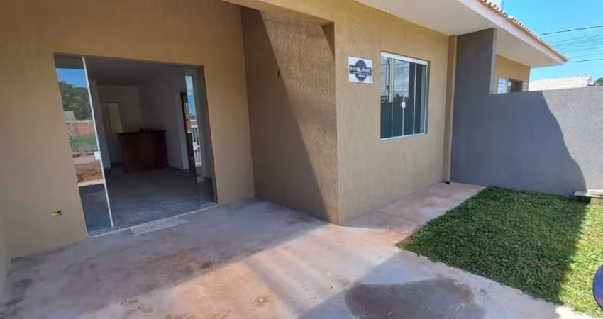 Casa nova pronta para morar, localizada a Rua Alexandre Correia, casa nº 02,  2 quartos, sala/copa,  cozinha integrada à copa,1 banheiro social, lav