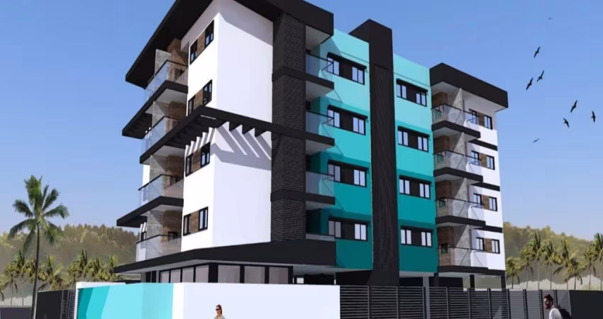 Pronto para morar, Praia Vila Eliana, Guaratuba PR. Apto. com 2 quartos, sendo 1 suíte, sala de estar/jantar, banheiro social, sacada com churrasq.