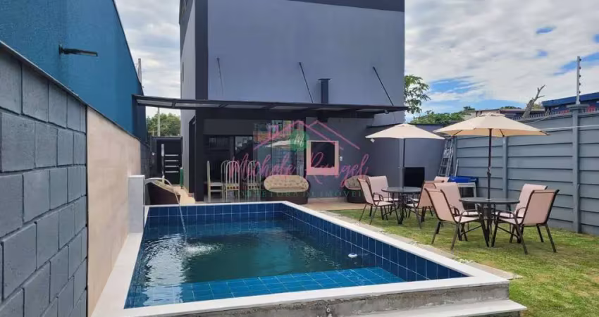 Casa mobiliada em condomínio fechado - 3 suítes - piscina privativa
