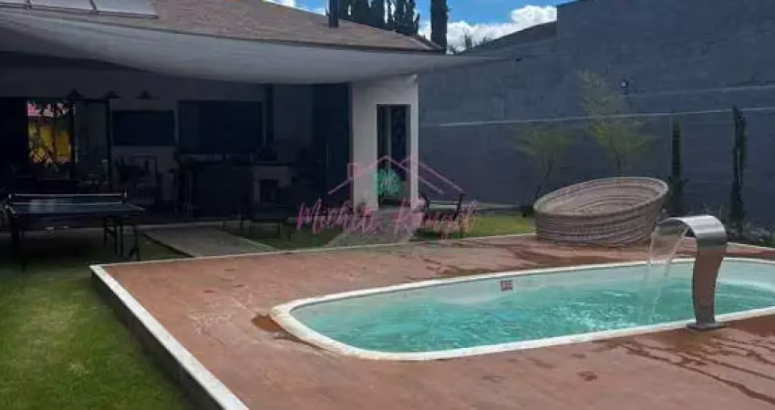 Casa no mirante do vale - 4 suítes - piscina e campo - semi-mobiliada