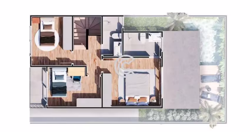 Casa em condomínio fechado com 3 quartos à venda na Rua João Alonso, 280, Jardim Santa Helena, Valinhos