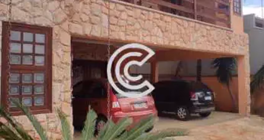Sobrado à venda em valinhos, vila d'agostinho, com 5 quartos, com 398 m²