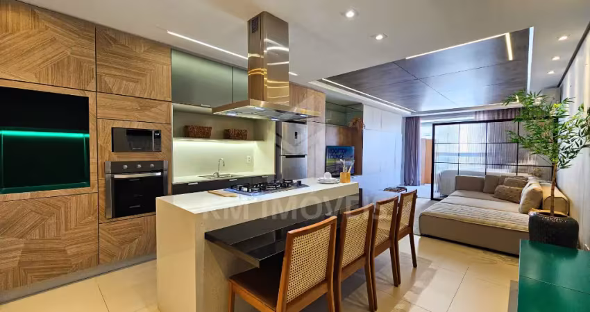 Lindo Studio com 60m² totalmente decorado em um dos melhores condomínios da cidade - Jardim Milano