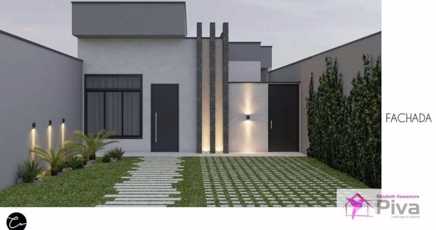Casa com 3 dormitórios à venda, 91 m² por R$ 480.000,00 - Jardim Villagio São Pedro - Leme/SP