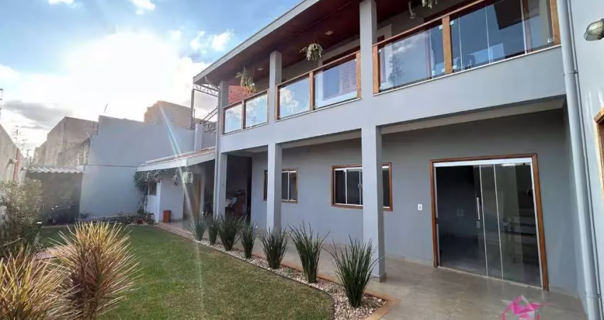 Sobrado com 3 dormitórios à venda, 220 m² por r$ 730.000,00 - jardim vista alegre - leme/sp