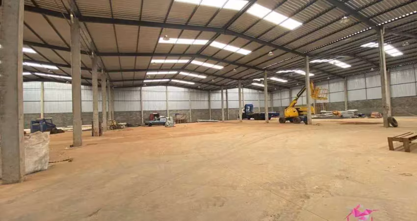 Barracão para alugar, 850 m² por r$ 10.000,00/mês - loteamento industrial anhanguera - leme/sp