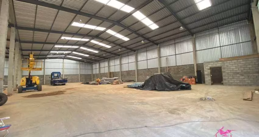 Barracão para alugar, 850 m² por r$ 10.000,00/mês - loteamento industrial anhanguera - leme/sp