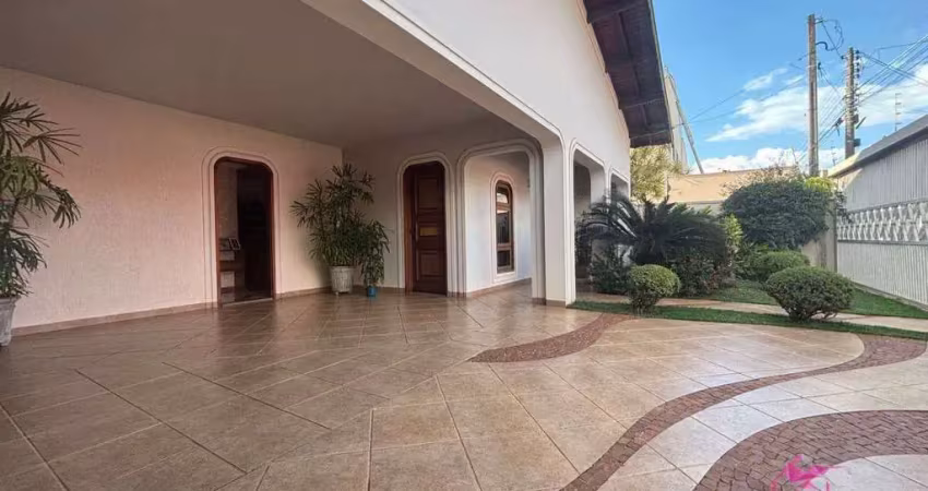 Casa espaçosa com 4 dormitórios e área de lazer à venda no jardim santa helena em leme/sp