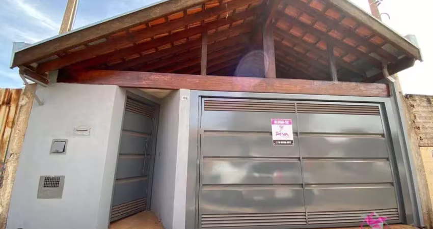 Casa com 3 dormitórios para alugar, 49 m² por r$ 1.100,00/mês - jardim empyreo - leme/sp