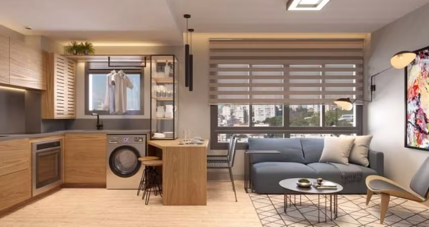 Apartamento à venda, 34 m² por R$ 465.361,72 - Independência - Porto Alegre/RS