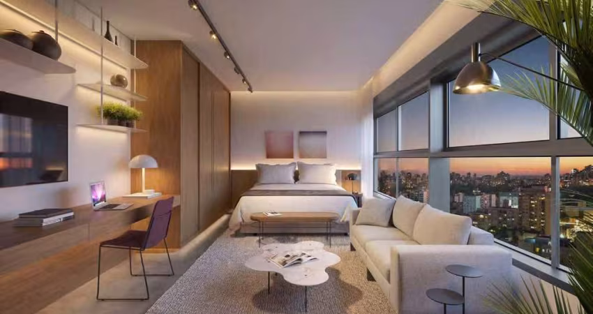 Apartamento à venda, 32 m² por R$ 502.840,00 - Azenha - Porto Alegre/RS