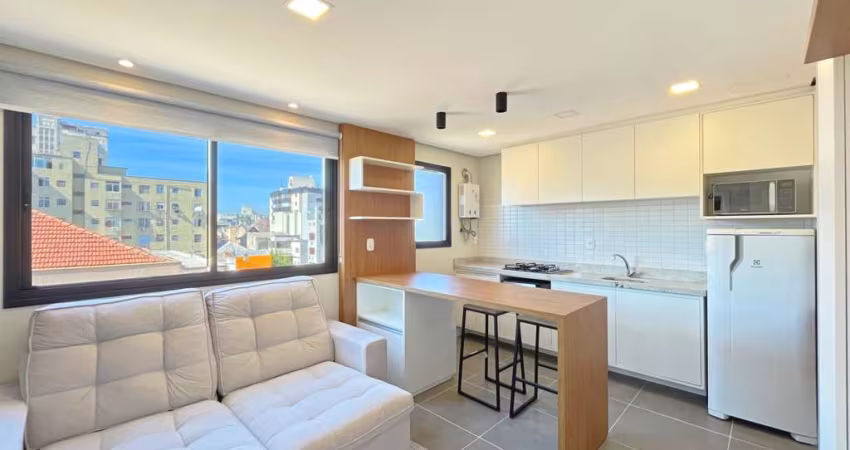 Apartamento com 1 dormitório para alugar, 30 m² por R$ 3.000/mês - Cidade Baixa - Porto Alegre/RS