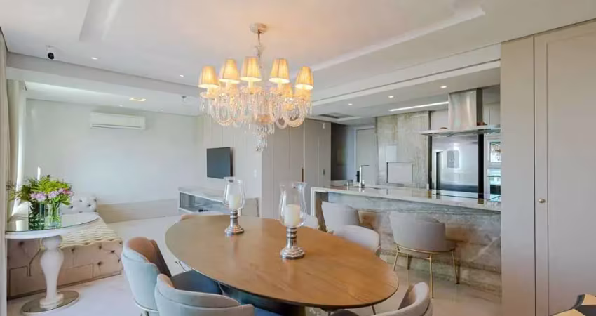 Apartamento com 3 dormitórios para alugar, 151 m² por r$ 16.500/mês - três figueiras - porto alegre/rs