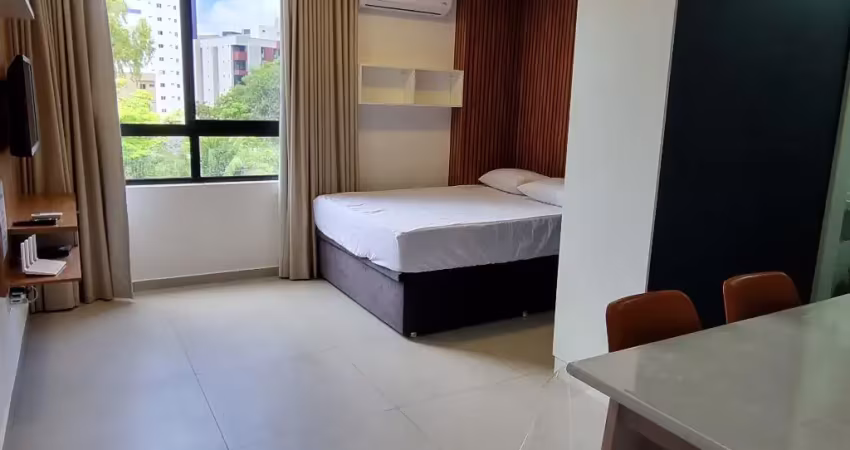 Flat pronto para rentabilizar, mobiliado e decorado no Jardim Oceania!