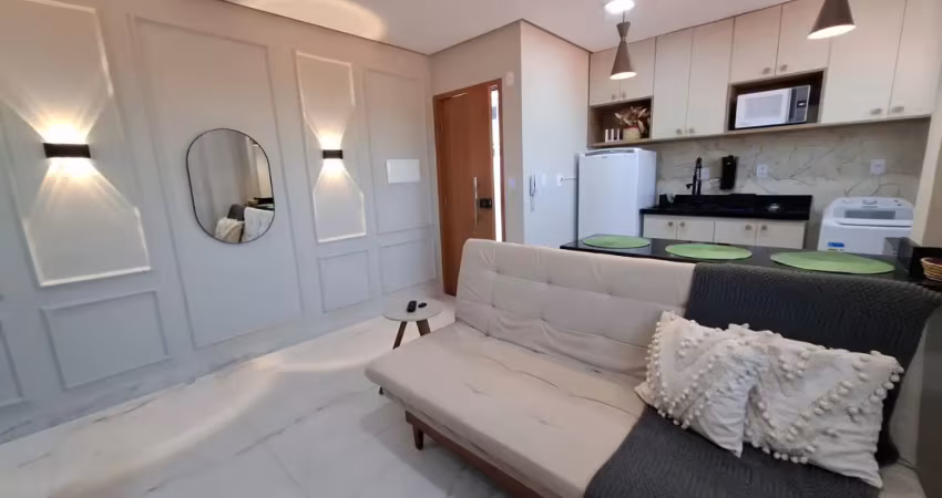 Flat mobiliado com vista mar e acesso 100% digital em cabo branco – joão pessoa
