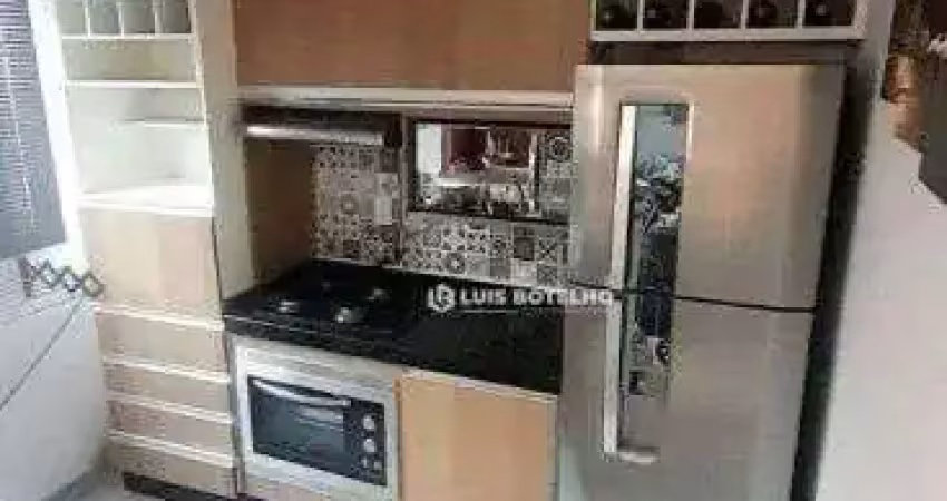 Apartamento com 2 dormitórios à venda, 45 m² por r$ 220.000,00 - jardim colonial - bauru/sp