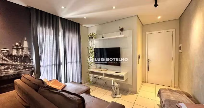 Apartamento com 2 dormitórios à venda, 60 m² por r$ 220.000,00 - chácara lusa - rio claro/sp
