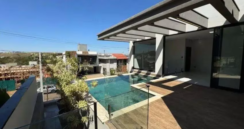 Casa semi-térrea no condomínio residencial villa d'aquila com 3 suítes e 4 vagas de garagem - r$ 2.0