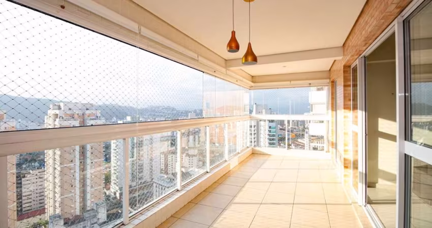 Apartamento com 2 dormitórios à venda, 109 m² por R$ 1.535.000,00 - Gonzaga - Santos/SP