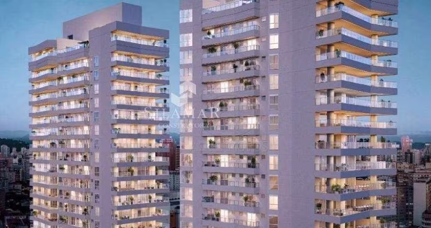 Apartamento com 3 dormitórios à venda, 224 m² por R$ 4.410.000,00 - Gonzaga - Santos/SP
