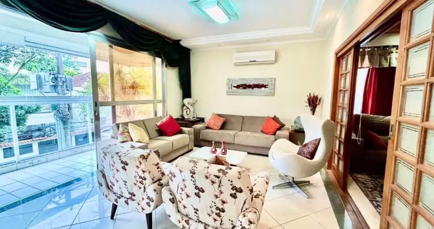 Apartamento com 4 dormitórios à venda, 220 m² por r$ 1.500.000,00 - aparecida - santos/sp