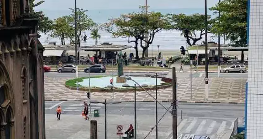 Apartamento com 2 dormitórios à venda, 94 m² por R$ 629.000,00 - Embaré - Santos/SP