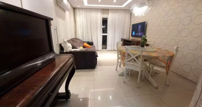 Apartamento com 3 dormitórios à venda, 90 m² por r$ 850.000,00 - gonzaga - santos/sp